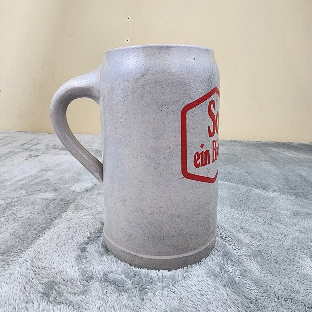 Vintage So Ein Bier Gtuttgarter Hofbrau Beer Stein - Germany -‎ 1L